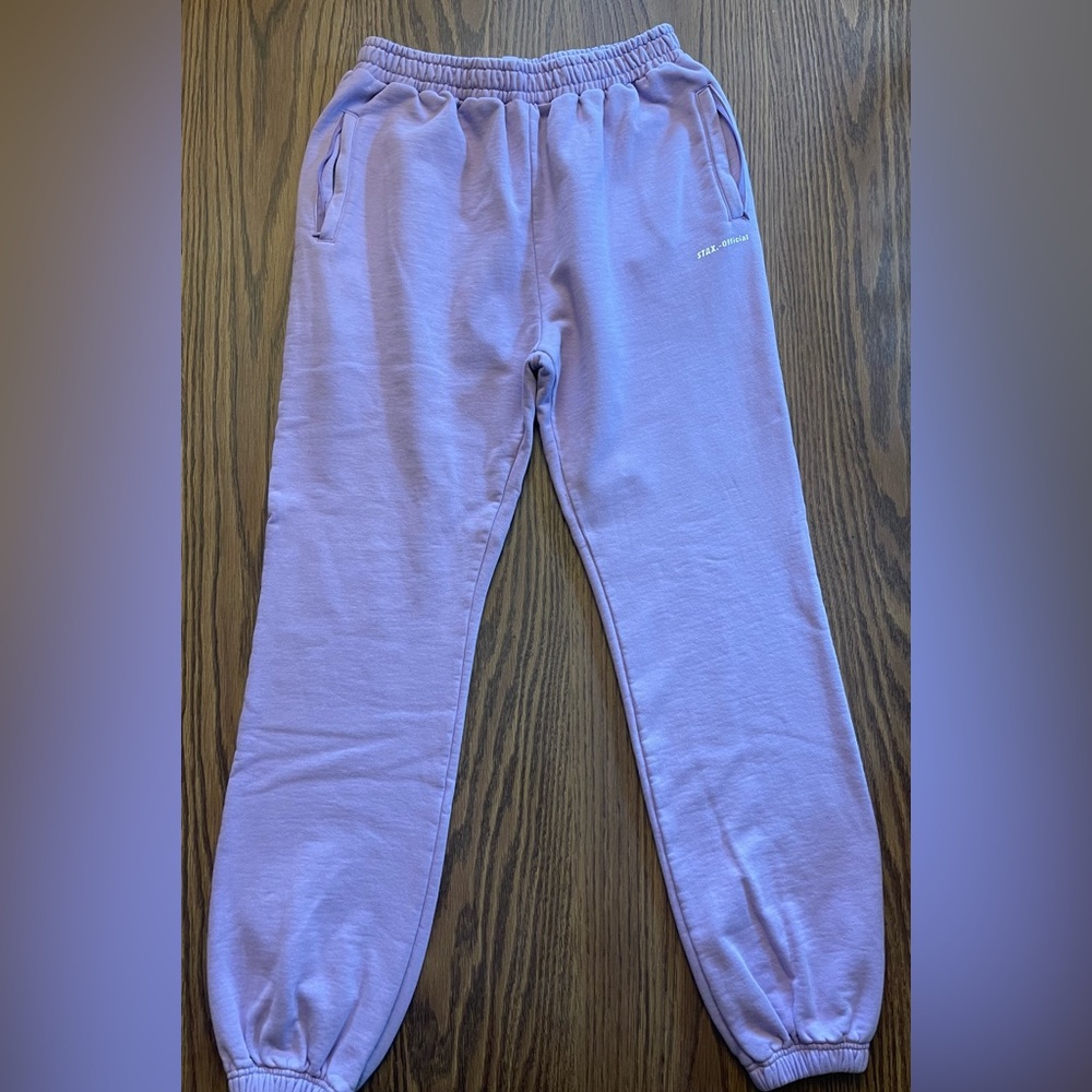 Stax Womens Purple Joggers